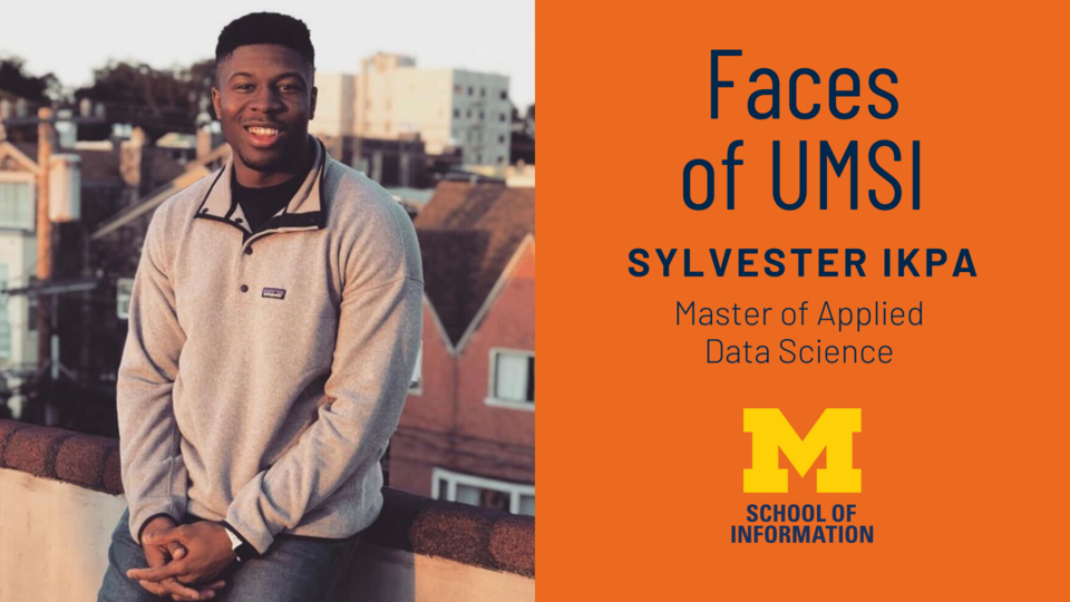 Sylvester Ikpa values flexibility and support in the Master of Applied